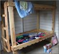 $100 buys bunk bed supplies