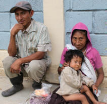 Extremely poor Tolupan family hopes for a Then Feed Just One food shipment