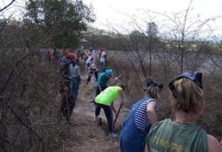 Gehlen Student Team digs in Las Majaditas